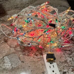 Multicolor Holiday String Lights